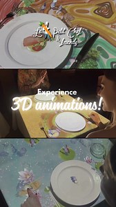 🍽 Discover Prague’s most immersive 3D dining show – a journey of taste, story, and projection! | Le Petit Chef