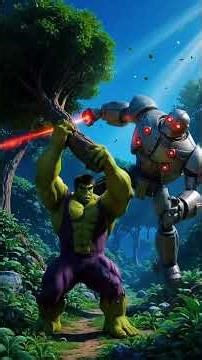 Hulk vs Robot Part 3 #ai #story #like #like