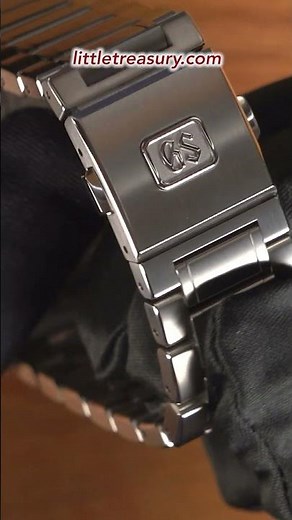 The Tapered Bracelet of the Grand Seiko "Atera Blue" Spring Drive – SLGA025 #subscribe #grandseiko