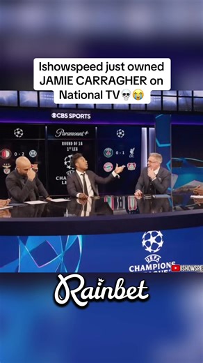 #ishowspeed #thierryhenry #jamiecarragher #micahrichards #cbs