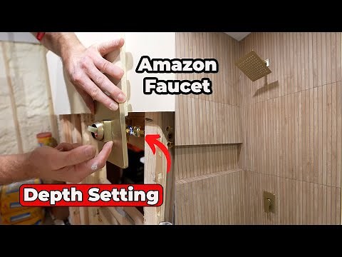 Amazon Rain Shower Faucet Install | Start to Finish