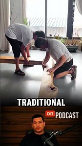 Natural Wood Table Installation #shorts #shortvideo