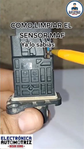 así se limpia el sensor maf de tu carro