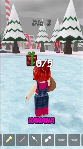 Roblox: Patins, Deers e Quedas na Neve! Você PRECISA ver isso! #shorts