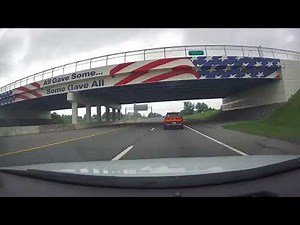 Driving Delaware Route 1 (Dover AFB) SB