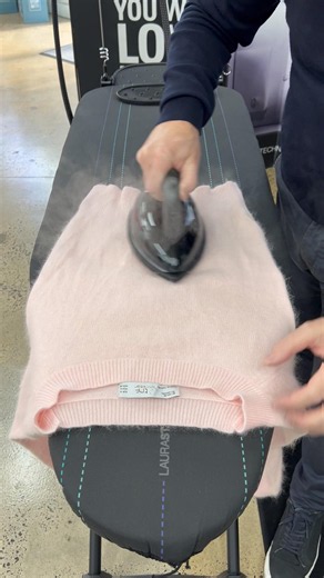 Freshen up your winter jumpers with a Laurastar. #laurastaraustralia #ironing