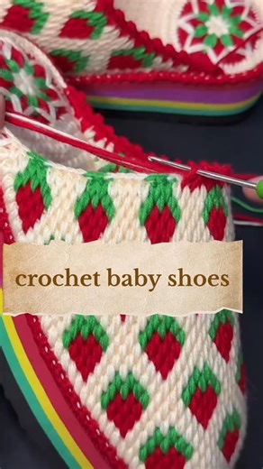 Strawberry Crochet Bag Pattern 🍓 Easy Knitting Tutorial #shorts