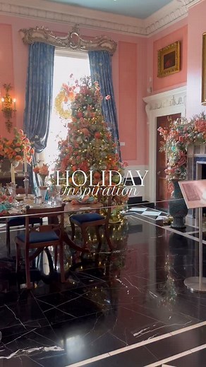 Stepped into a little holiday magic at @cheekwood yesterday!✨ I had the chance to tour the incredible Christmas display and go behind the scenes with @lauradowlingtheflorist, former chief floral designer for the White House. Hearing her creative process and seeing her handcrafted designs up close was beyond inspiring. Left with so many new ideas for bringing a little bit of that magic into our own homes this season. Hope this inspires you as well! 🌿🎄 | Mrs. Chintzy Loves Chintz