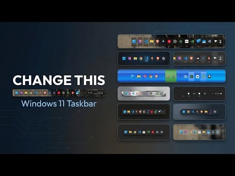 Customize Your Windows 11 Taskbar