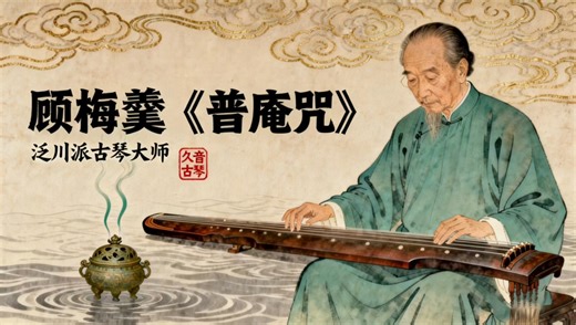 「古琴欣赏」顾梅羹《普庵咒》
