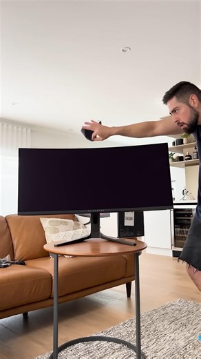 Next-Level Gaming! Alienware Curved Monitor Unboxing #AllenverMonitor #CurvedGaming #GamingSetup