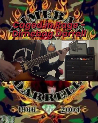 Caged in Rage - Dimebag Darrell