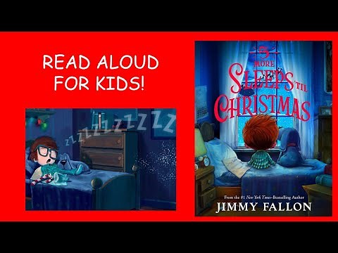 5 More Sleeps Till CHRISTMAS By Jimmy Fallon Book Read Aloud For KIDS!