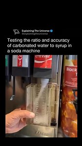 This is how they test the syrup ratios in fountain drink machines! #reels #explore #food | Explaining Everything