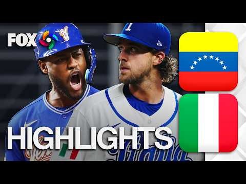Venezuela vs. Italy Highlights ⚾️ World Baseball Classic on FOX