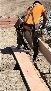 Set 1 boat ramp and steel and almost set the second one #concrete#construction #subscribe #shorts