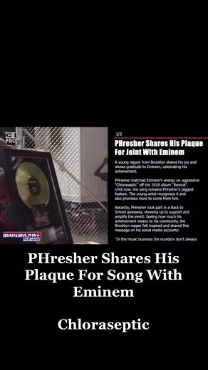 Phresher Shares Eminem