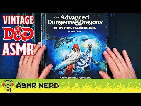 ASMR Vintage DnD Tingly Tomes & Adventure Modules from the 70s & 80s! ⚔🐲📖 [whispering, page turning]