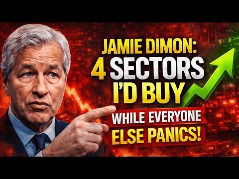 4 Sectors I’d Buy While Everyone Else Panics| Jamie Dimon