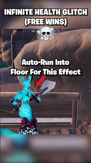 INFINITE HEALTH GLITCH (FREE WINS) 🤯 #shorts #fortnite