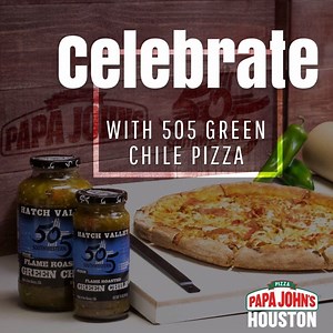 It's National Boss's Day! Celebrate your awesome boss today with our NEW 505 Green Chile Pizza for lunch! | Papa Johns Houston | Facebook