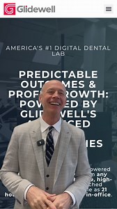 15 reactions | To power predictable outcomes and profit growth for your practice, Glidewell has integrated unmatched technologies across our entire lab ecosystem. As America’s leading digital lab, we’ve designed and built fully automated, cloud-connected workflows to deliver high-quality results at record speed — in as little as 21 hours. See why Glidewell is America’s No. 1 Digital Dental Lab: https://glidewell.dental/48Wl6ck | Glidewell Dental | Facebook