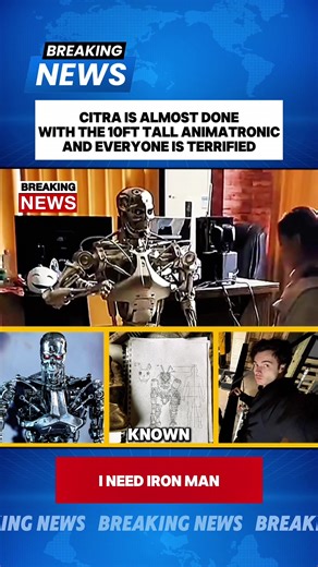 Citra's 10ft Tall Animatronic Nearly Complete