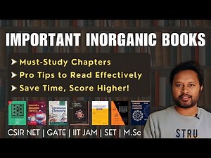 Top Inorganic Chemistry Books You MUST Read for CSIR NET | Preparation Strategy | #allboutchemistry