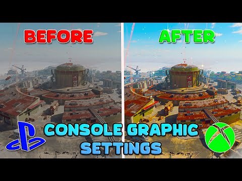 How to make the NEW WARZONE look BEAUTIFUL on CONSOLE!!| Xbox and PS4 Graphics Settings| 🔥