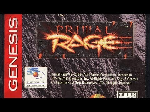 Classic Game Room - PRIMAL RAGE review for Sega Genesis