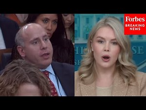 Reporter Cites Navy's Manual Of Law Of War To Karoline Leavitt To Ask About Venezuela Boat Strikes