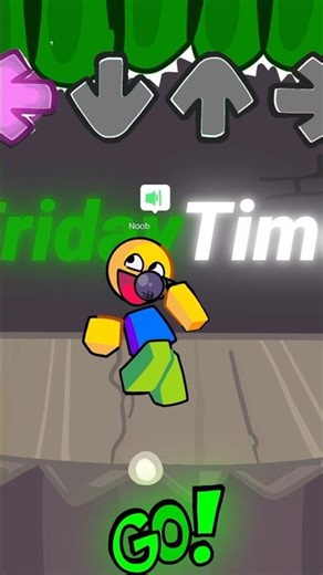 FNF ROBLOX NOOB Playground Test VS Gameplay #shorts