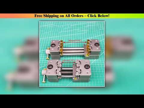 1 inch bench vise 304 stainless steel four jaw linked design for synchronous fine tuning and model