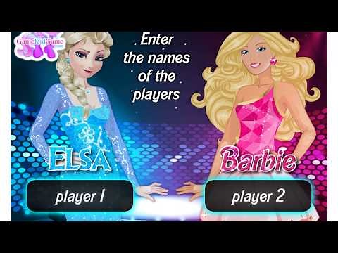 Elsa vs Barbie- fashion contest