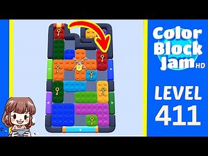 Color Block Jam Level 411 Solution Walkthrough