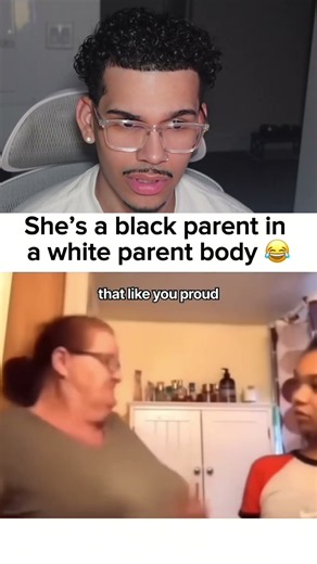 She's A Black Parent In A White Parent Body #viral #funny