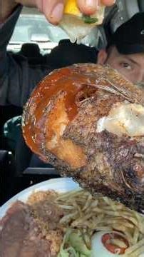 Giant Fried Tilapia | Mexican Food #foodreview