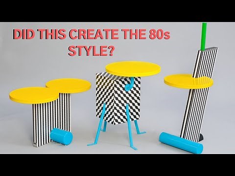 The Memphis Design: Creating The Look Of The 80s