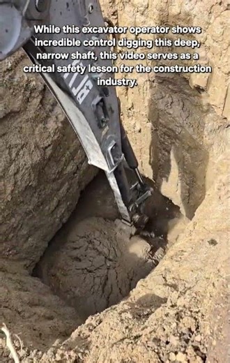 Deep Excavation Hazards: Why Vertical Trenching is Dangerous 🏗️⚠️