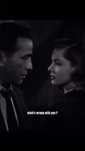 Lauren Bacall & Humphrey Bogart’s Mind-Blowing Chemistry in The Big Sleep 🍿