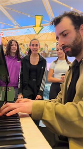 10M views · 332K reactions | I was playing ANOTHER LOVE when 3 little kids came up to me and asked to play with me… the whole airport was shocked by how good they are! Singer is Bjarne Thevoicekids Violinists: sora_clea_violin on instagram. In Rome Airports #anotherlove #tomodell | Julien Cohen Pianist | Facebook