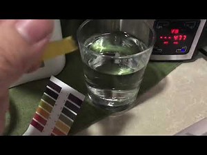 V8 Water Ionizer by TianCheng PH level tested.