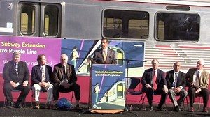Metro Breaks Ground for Westside Subway Extension [Video]