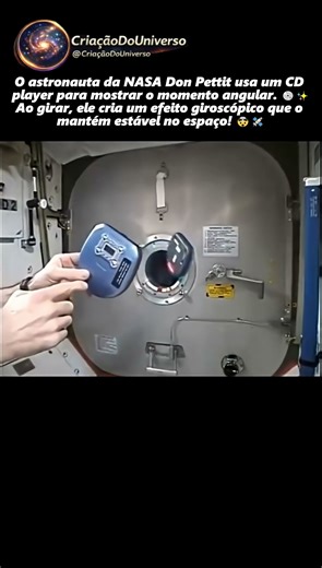 Física no Espaço: O truque do CD player! 💿🚀🛰️