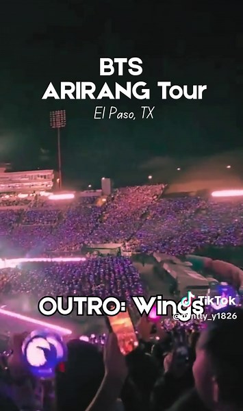 OUTRO: WINGS in 2026 omfgggggg 🧎‍♀️🧎‍♀️❤️‍🔥 video credits: @/highkeytan on X #BTS #BTSARMY #fyp #kpopfyp #namjoon #seokjin #yoongi #hobi #jimin #taehyung #jungkook #BTSArirangTour #arirangtour