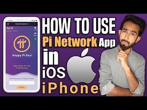 How to use Pi Network app in iPhone iOS - pi network using in apple iPhone
