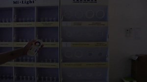Mi-Light 2.4G RF Wireless LED Remote Controller Demonstration for RGB CCT Smart Lighting