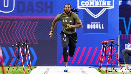 Andre Jones Jr. runs 40-yard dash at 2023 combine