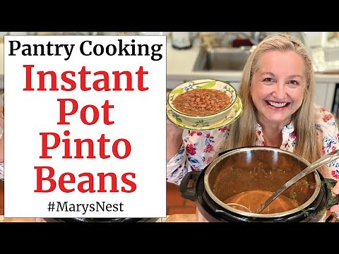 Best Instant Pot Pinto Beans Recipe - NO SOAKING Method and Ready in 30 Minutes!