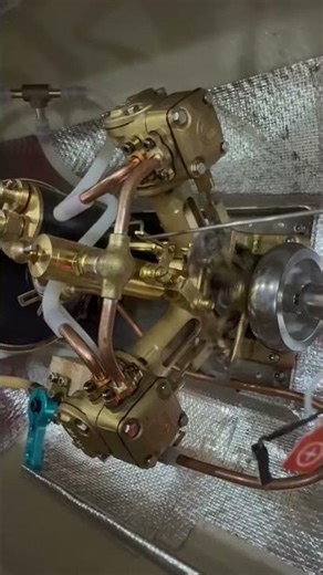 RW-V2 Engine with Boiler DIY Big Boat#diyproject